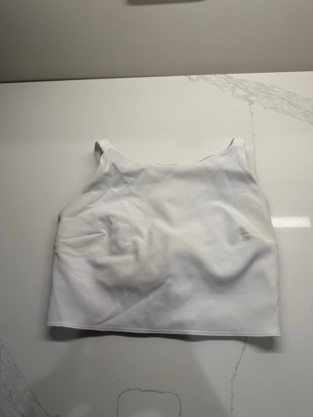 lululemon athletica White Women's Cropped Tank Top